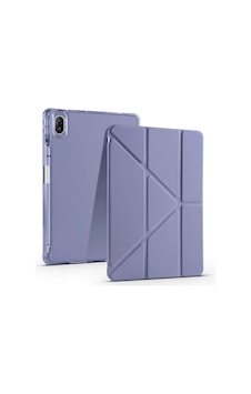 Huawei Matepad Se 11 Kılıf Zore Tri Folding Kalem Bölmeli Standlı Kılıf Klasik