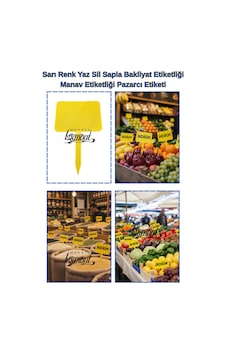 Yaz Sil Küçük Boy Sapla Bakliyat Etiketliği 10 Adet Manav Pazarcı Etiketi Diğer Yaz Sil Küçük Boy Sapla Bakliyat Etiketliği 10 Adet Manav Pazarcı Etiketi Diğer