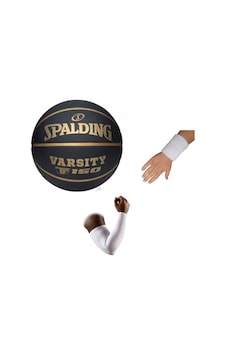 Basketbol Topu Varsity Black Gold Tf-150 Size:7+basketbol Kolluğu+havlu Bıleklık Basketbol Topu Varsity Black Gold Tf-150 Size:7+basketbol Kolluğu+havlu Bıleklık