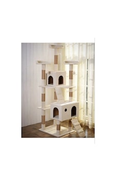 Nursoft Cat City Yeni Rezidans Kedi Tırmalama ve Oyun Evi 60 x 45 CM Nursoft Cat City Yeni Rezidans Kedi Tırmalama ve Oyun Evi 60 x 45 CM