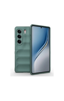 Tecno Camon 40 Pro Kılıf Esnek Tpu Oyuklu Arka Yüzey Tasarımlı Zore Etnik Silikon Kapak Koyu Yeşil Tecno Camon 40 Pro Kılıf Esnek Tpu Oyuklu Arka Yüzey Tasarımlı Zore Etnik Silikon Kapak Koyu Yeşil