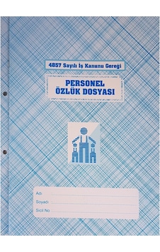 Kocaoluk 5'li Personel Özlük Dosyası 4857 Sayılı İş Kanunu Ger Kocaoluk 5'li Personel Özlük Dosyası 4857 Sayılı İş Kanunu Ger