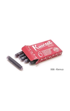 Kaweco 6'lı Kırmızı Kartuş 10000008 Kaweco 6'lı Kırmızı Kartuş 10000008