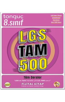 8. Sınıf Lgs Tam 500 Soru Bankası Tüm Dersler - 8. Sınıf Lgs Tam 500 Soru Bankası Tüm Dersler -