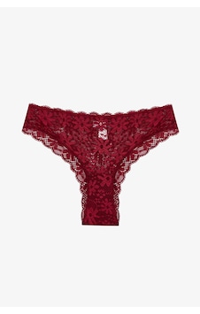 Penti Bordo Dantelli Slip Külot Penti Bordo Dantelli Slip Külot
