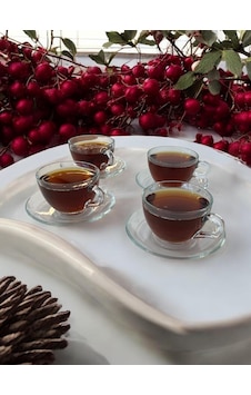 Selka Home Valery 2'li Şeffaf Çay Fincan Takımı 001 Selka Home Valery 2'li Şeffaf Çay Fincan Takımı 001