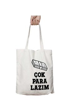 Art Hediye Para Lazım Çok İki Taraf Kalıcı Yıkanabilir Okul Plaj Omuz Bez Çanta Çok Renkli