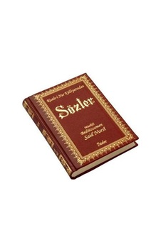 Risale-i Nur Külliyatından Sözler Orta Boy - Sırtı Deri - Orj... Risale-i Nur Külliyatından Sözler Orta Boy - Sırtı Deri - Orj...