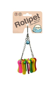 Rotipet Kuş Oyuncağı Akrilik Çubuklu Sarkaç 02 Rotipet Kuş Oyuncağı Akrilik Çubuklu Sarkaç 02