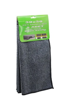4pcs 30x30cm Çift Taraflı Mikrofiber - Tel Bez Zor Kir Bezi Hem Sil - Hem Ovala 5545 4pcs 30x30cm Çift Taraflı Mikrofiber - Tel Bez Zor Kir Bezi Hem Sil - Hem Ovala 5545