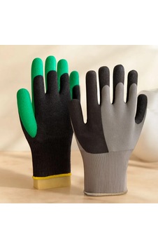 Irtıklı İşçi Eldiveni Xl Siyah/yeşil/antrasit 1 Adet Standart Irtıklı İşçi Eldiveni Xl Siyah/yeşil/antrasit 1 Adet Standart