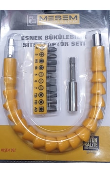 Meşem Esnek Bükülebilir Bits Adaptör Seti