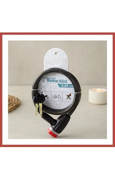 Bezos Anahtarlı Çelik Tel Bisiklet Kilidi 12mm X 80cm Erdotıca Çok Renkli Bezos Anahtarlı Çelik Tel Bisiklet Kilidi 12mm X 80cm Erdotıca Çok Renkli