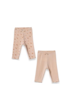 Babycosy Organic Wear Babycosy Tayt 2li Şeftali Bej Babycosy Organic Wear Babycosy Tayt 2li Şeftali Bej