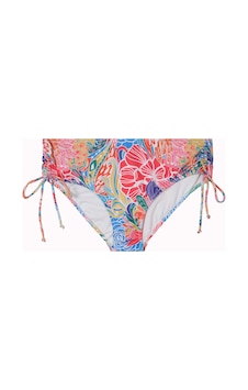 İpli Yan Bağlamalı Desenli Bikini Altı Çok Renkli İpli Yan Bağlamalı Desenli Bikini Altı Çok Renkli
