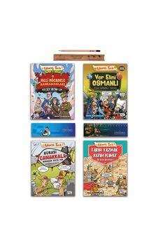 Eğlenceli Bilgi Milli Mücadele Kahramanları - Ver Eli Osmanlı - Tarih Yazmak Bizim İşimiz Set 4 Kitap Eğlenceli Bilgi Milli Mücadele Kahramanları - Ver Eli Osmanlı - Tarih Yazmak Bizim İşimiz Set 4 Kitap