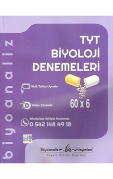 Tyt Biyoloji Denemeleri Biyoanaliz Yayınları