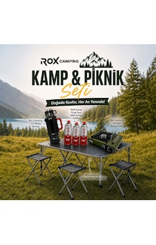 Kamp&piknik Seti Gri Kamp&piknik Seti Gri