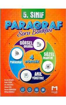 Mozaik Yayınları 5.Sınıf Paragraf Soru Bankası Mozaik Yayınları 5.Sınıf Paragraf Soru Bankası