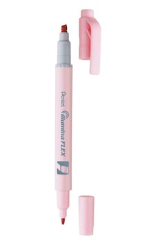 Pentel Marker Kalem İllumina Flex Pastell Pink Slw11p-pe Pembe Pentel Marker Kalem İllumina Flex Pastell Pink Slw11p-pe Pembe