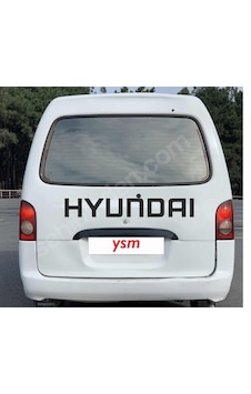 1997-2000 Panelvan Hyundai H 100 Arka Yazı Folyo