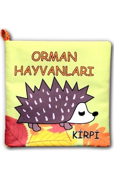 Orman Hayvanları Kumaş Sessiz Kitap T055 - Bez Kitap , Eğitici Oyuncak , Yumuşak Ve Hışırtılı Orman Hayvanları Kumaş Sessiz Kitap T055 - Bez Kitap , Eğitici Oyuncak , Yumuşak Ve Hışırtılı