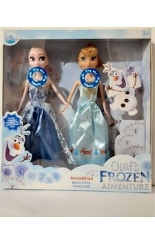 Anıl Karlar Ülkesi Frozen Şarkı Söyleyen Elsa Ve Anna 2'Li Bebek Anıl Karlar Ülkesi Frozen Şarkı Söyleyen Elsa Ve Anna 2'Li Bebek