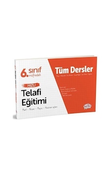 6. Sınıf Tüm Dersler Hızlı Telafi Eğitimi / Kolektif 6. Sınıf Tüm Dersler Hızlı Telafi Eğitimi / Kolektif