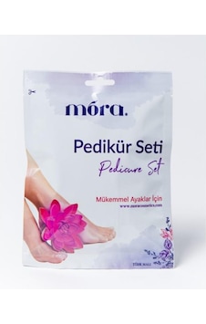 Mora Pedikür Seti 2 Adet Çorap + 1 Adet Havlu + 1 Adet Ahşap İtici + 1 Adet Törpü Mora Pedikür Seti 2 Adet Çorap + 1 Adet Havlu + 1 Adet Ahşap İtici + 1 Adet Törpü
