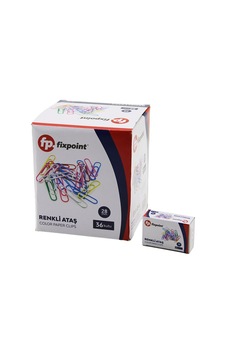 Fixpoint P-2350 Renkli Ataş 28mmm 50 Adet - 36'li Paket Fixpoint P-2350 Renkli Ataş 28mmm 50 Adet - 36'li Paket
