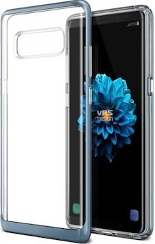 Vrs Galaxy Note 8 İle Uyumlu Crystal Bumper Kılıf Blue Coral Mavi Vrs Galaxy Note 8 İle Uyumlu Crystal Bumper Kılıf Blue Coral Mavi