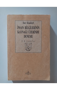 İnsan Bilgilerinin Kaynağı Üzerinde Deneme- Ürün 2.el Kitaptır İnsan Bilgilerinin Kaynağı Üzerinde Deneme- Ürün 2.el Kitaptır