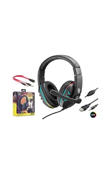 Karler KR-GM102 Mikrofonlu Oyuncu kulaklığı Karler KR-GM102 Mikrofonlu Oyuncu kulaklığı