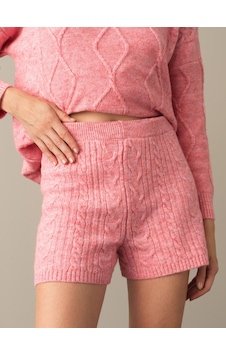 Xint Pembe Regular Fit Triko Şort 850855 Xint Pembe Regular Fit Triko Şort 850855