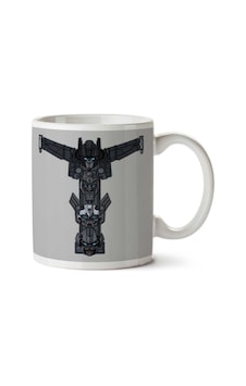 Autobot Totem Transformers Optimus Prime Bumblebee Ironhide İki Tarafı Baskılı Kupa Bardak Çok Renkli Autobot Totem Transformers Optimus Prime Bumblebee Ironhide İki Tarafı Baskılı Kupa Bardak Çok Renkli