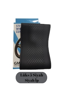 Direksiyon Kılıfı Dikmeli Lüks Model 5 Siyah Siyah İp Glz02420440 1 Adet Direksiyon Kılıfı Dikmeli Lüks Model 5 Siyah Siyah İp Glz02420440 1 Adet