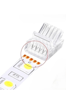12mm Rgb Cob+smd Şerit+şerit 5 Pin Ip 20 Bağlantı Konnektörü 10 Adet Tek Ebat 12mm Rgb Cob+smd Şerit+şerit 5 Pin Ip 20 Bağlantı Konnektörü 10 Adet Tek Ebat