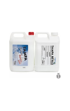 Tampa Beyaz Sabun Parfümlü Yüzey Temizleyici + Sıvı Sabun 2 x 5 L Tampa Beyaz Sabun Parfümlü Yüzey Temizleyici + Sıvı Sabun 2 x 5 L