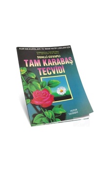 Sualli Cevaplı Tam Karabaş Tecvidi fihristsiz / Şeyh Abdurra . Sualli Cevaplı Tam Karabaş Tecvidi fihristsiz / Şeyh Abdurra .