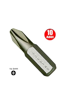 İzeltaş Bits Uç Yıldız Matkap Vidalama Ucu Ph2 X 25 Mm - 10 Adet İzeltaş Bits Uç Yıldız Matkap Vidalama Ucu Ph2 X 25 Mm - 10 Adet