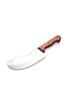 Bursa Paslanmaz Mutfak Soğan Satırı, Börek Bıçağı No:3, 20 Cm - Ahşap Sap Bursa Paslanmaz Mutfak Soğan Satırı, Börek Bıçağı No:3, 20 Cm - Ahşap Sap
