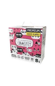 Bastet Doğal İnce Taneli Topaklaşan Kedi Kumu 8 L Bastet Doğal İnce Taneli Topaklaşan Kedi Kumu 8 L