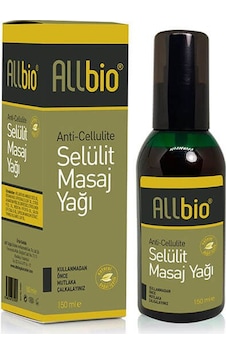 Allbio Selülit Masaj Yağı 150 ML
