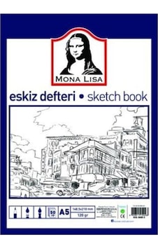 Mona Lisa Eskiz Defteri Sketch Book A5 120 Gr. 50 Yp