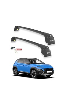 Turtle Hyundai Kona 2017-2023 Ara Atkı Air2 Siyah