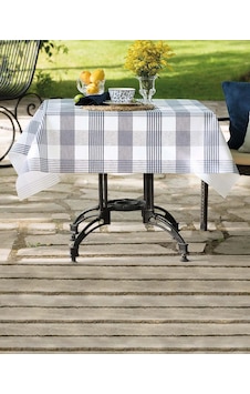 Madame Coco Majori Pvc Masa Örtüsü Mpv-23140 X 140 Cm-indigo
