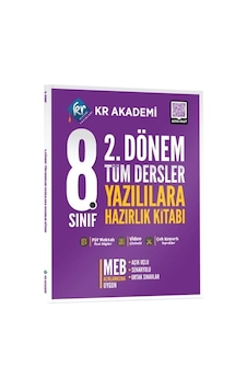 8. Sınıf 2. Dönem Tüm Dersler Yazılılara Hazırlık Kitabı Kr Akademi 8. Sınıf 2. Dönem Tüm Dersler Yazılılara Hazırlık Kitabı Kr Akademi