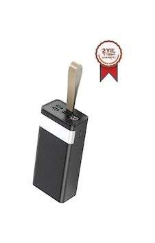 Torima Trm-1033 22.5w Hızlı Şarj Özellikli Dijital Şarj Göstergeli 30.000 Mah Powerbank Siyah