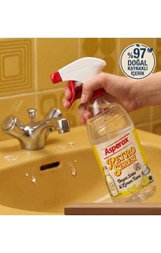 Asperox Retro Serisi Beyaz Sirke & Limon Tuzu Kireç Çözücü Yüzey Temizleyici Sprey %97 Doğal Diğer Asperox Retro Serisi Beyaz Sirke & Limon Tuzu Kireç Çözücü Yüzey Temizleyici Sprey %97 Doğal Diğer