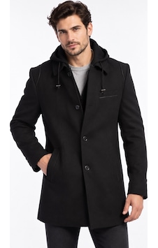 Plt9335 Dewberry Erkek Palto-siyah Plt9335 Dewberry Erkek Palto-siyah